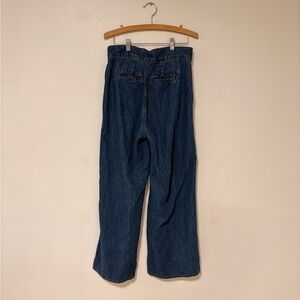 Universal Thread Dark Blue High-Rise Wide-Leg Jeans